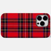Coques Case-Mate iPhone Royal Stewart tartan rouge noir plaid (Verso (horizontal))