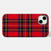 Coques Case-Mate iPhone Royal Stewart tartan rouge noir plaid (Verso (horizontal))