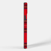 Coques Case-Mate iPhone Royal Stewart tartan rouge noir plaid (Verso / Droite)