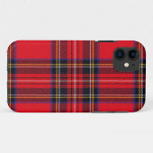 Coques Case-Mate iPhone Royal Stewart tartan rouge noir plaid (Dos (Horizontal))