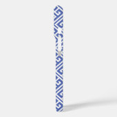 Coques Case-Mate iPhone Royale Blue Greek Key (Verso / Gauche)