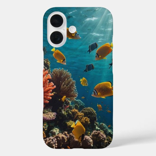 Coques Case-Mate iPhone Royaume de corail (Verso)