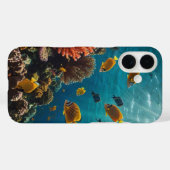 Coques Case-Mate iPhone Royaume de corail (Verso (horizontal))