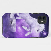 Coques Case-Mate iPhone Royaume de licorne enchanté par nuit magique (Dos (Horizontal))