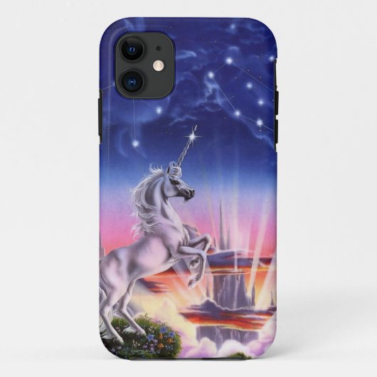 Coques Case-Mate iPhone Royaume magique de licorne (Dos)