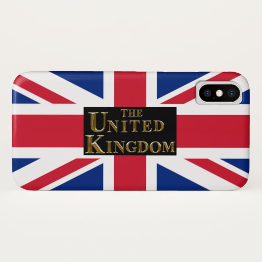 COQUES Case-Mate iPhone ROYAUME-UNI (Dos (Horizontal))