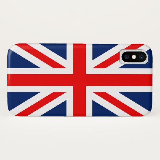 Coques Case-Mate iPhone Royaume-Uni (Dos (Horizontal))