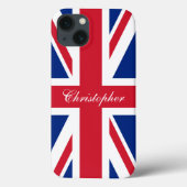 Coques Case-Mate iPhone Royaume-Uni British Flag Union Jack (Verso)