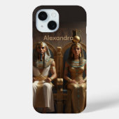 Coques Case-Mate iPhone Royauté de l'Égypte antique Roi & Reine (Verso)