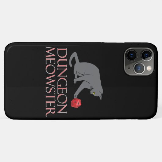 Coques Case-Mate iPhone RPG Cat with Dice (Dos (Horizontal))