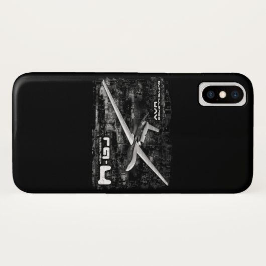 Coques Case-Mate iPhone RQ-4 Global Hawk (Dos (Horizontal))