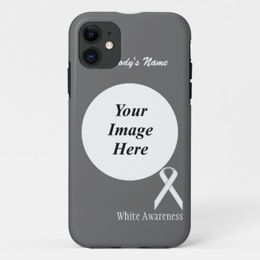 Coques Case-Mate iPhone Ruban blanc standard par Kenneth Yoncich (Dos)