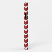 Coques Case-Mate iPhone Ruban bleu Chevron Rouge Blanc tendance (Dos/Droite)