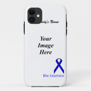 Coque iPhone 11 Ruban Blue Standard par Kenneth Yoncich