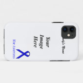 Coques Case-Mate iPhone Ruban Blue Standard par Kenneth Yoncich (Dos (Horizontal))