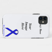 Coques Case-Mate iPhone Ruban Blue Standard par Kenneth Yoncich (Dos (Horizontal))