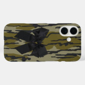 Coques Case-Mate iPhone Ruban Camo Cute Bow Bottomland pour Femmes et Fill (Verso (horizontal))