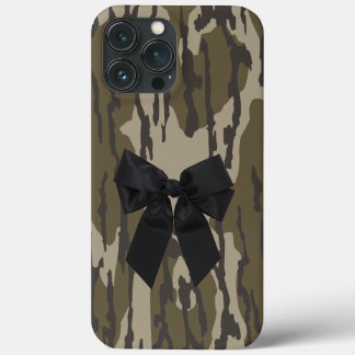 Case-Mate iPhone Case Ruban Camo Cute Bow Bottomland pour femmes et fill