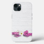 Coques Case-Mate iPhone Ruban Cosmos et Polka Dot (Verso)