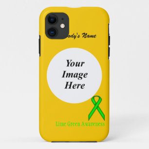 Case-Mate iPhone Case Ruban de la Lime Green Standard par Kenneth Yoncic