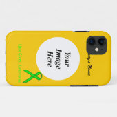Coques Case-Mate iPhone Ruban de la Lime Green Standard par Kenneth Yoncic (Dos (Horizontal))