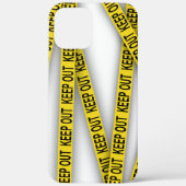 Coques Case-Mate iPhone Ruban de police 3d interdisant l'accès (Verso)