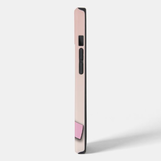 Coques Case-Mate iPhone Ruban de sensibilisation au cancer du sein (Verso / Gauche)