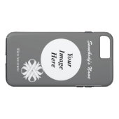 Coques Case-Mate iPhone Ruban de trèfle blanc Tmpl par Kenneth Yoncich (Dos (Horizontal))