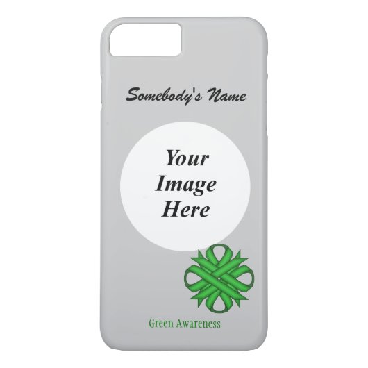 Coques Case-Mate iPhone Ruban de trèfle vert Tmpl par Kenneth Yoncich (Dos)