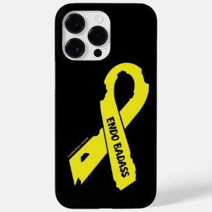 Coque Pour Pour iPhone 14 Pro Max Ruban déchiré/Badass...Endometriose