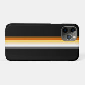 Coques Case-Mate iPhone Ruban du drapeau de fierté de l'ours gay élégant s (Dos (Horizontal))