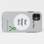 Coques Case-Mate iPhone Ruban Green Standard par Kenneth Yoncich (Dos (Horizontal))