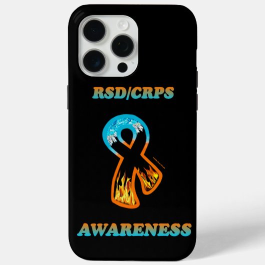 Coques Case-Mate iPhone Ruban incendie et glace...RSD/CRPS (Verso)