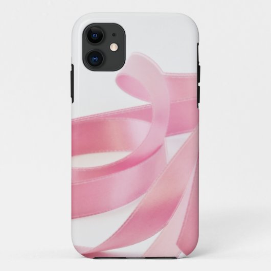 Coques Case-Mate iPhone Ruban rose (Dos)