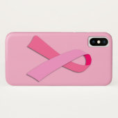 Coques Case-Mate iPhone Ruban rose (Dos (Horizontal))