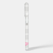 Coques Case-Mate iPhone Ruban rose avec lierre sur plastique (Verso / Gauche)