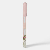 Coques Case-Mate iPhone Ruban rose avec Rose (Verso / Droite)