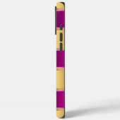 Coques Case-Mate iPhone Ruban rose glam Gold Chic (Verso / Gauche)