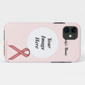 Coques Case-Mate iPhone Ruban rose standard par Kenneth Yoncich (Dos (Horizontal))