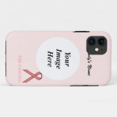 Coques Case-Mate iPhone Ruban rose standard par Kenneth Yoncich (Dos (Horizontal))