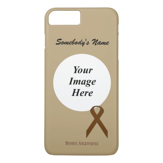 Coques Case-Mate iPhone Ruban standard Brown Tmpl par Kenneth Yoncich (Dos)