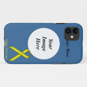 Coques Case-Mate iPhone Ruban standard jaune par Kenneth Yoncich (Dos (Horizontal))