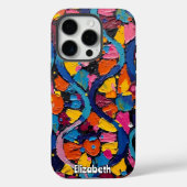 Coques Case-Mate iPhone Rubans Abstraits dynamiques (Verso)