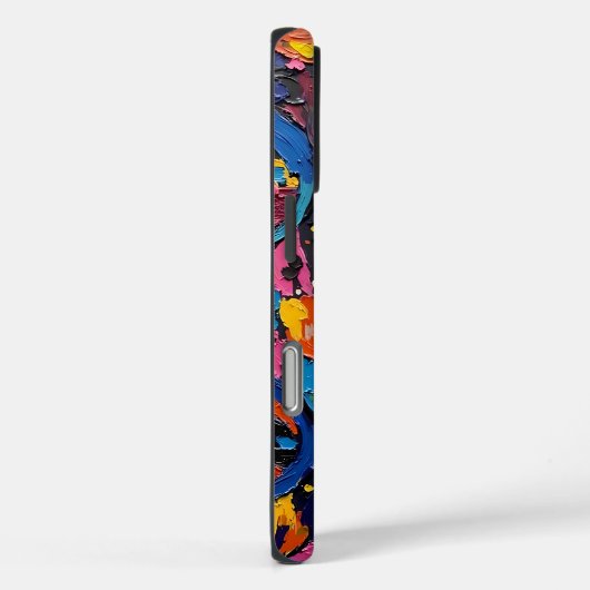 Coques Case-Mate iPhone Rubans Abstraits dynamiques (Verso / Droite)