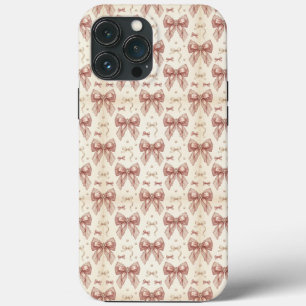 Case-Mate iPhone Case Rubans Coquettes Rose en Dentelle Victorienne Vint