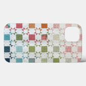 Coques Case-Mate iPhone Rubans et courtepointe Rose Coque-mat (Verso (horizontal))