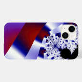 Coques Case-Mate iPhone Rubans pourpres en soie (Verso (horizontal))