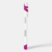 Coques Case-Mate iPhone Rubans rose Cancer du sein Sensibilisation Art Imp (Verso / Droite)