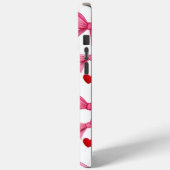 Coques Case-Mate iPhone Rubans roses (Verso / Gauche)