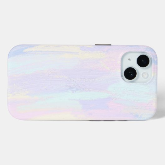 Coques Case-Mate iPhone Rubriques de peinture Pastel (Verso (horizontal))